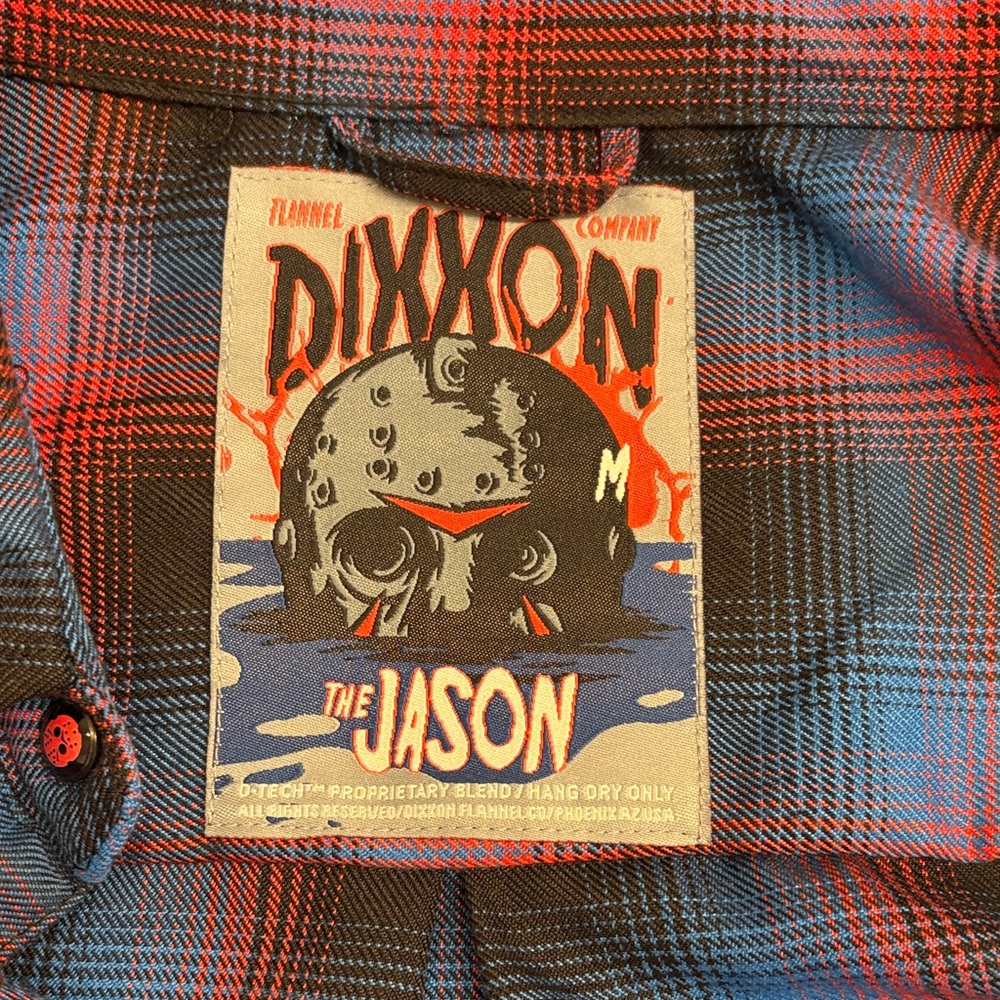 Dixxon Women’s Blue and Red Flannel Shirt